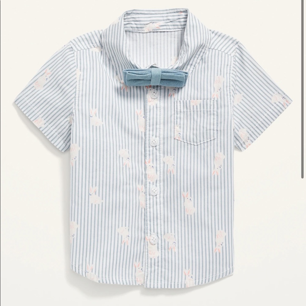 Baby / toddler old navy Easter button-up